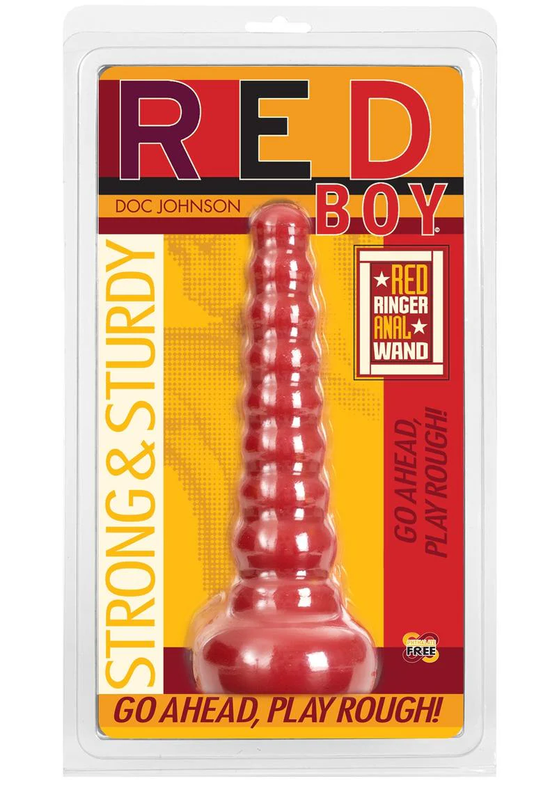 Red Boy - Anal Wand Butt Plug - Image 2