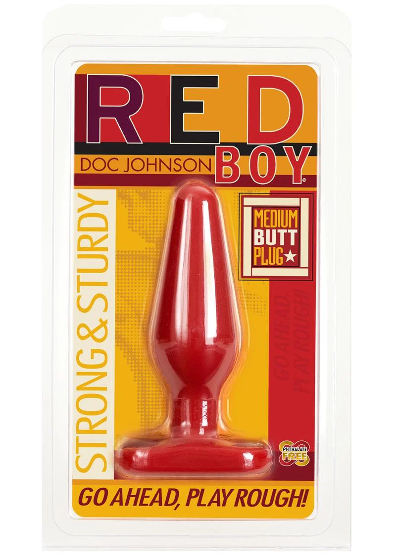 Red Boy - Medium Butt Plug - Image 2