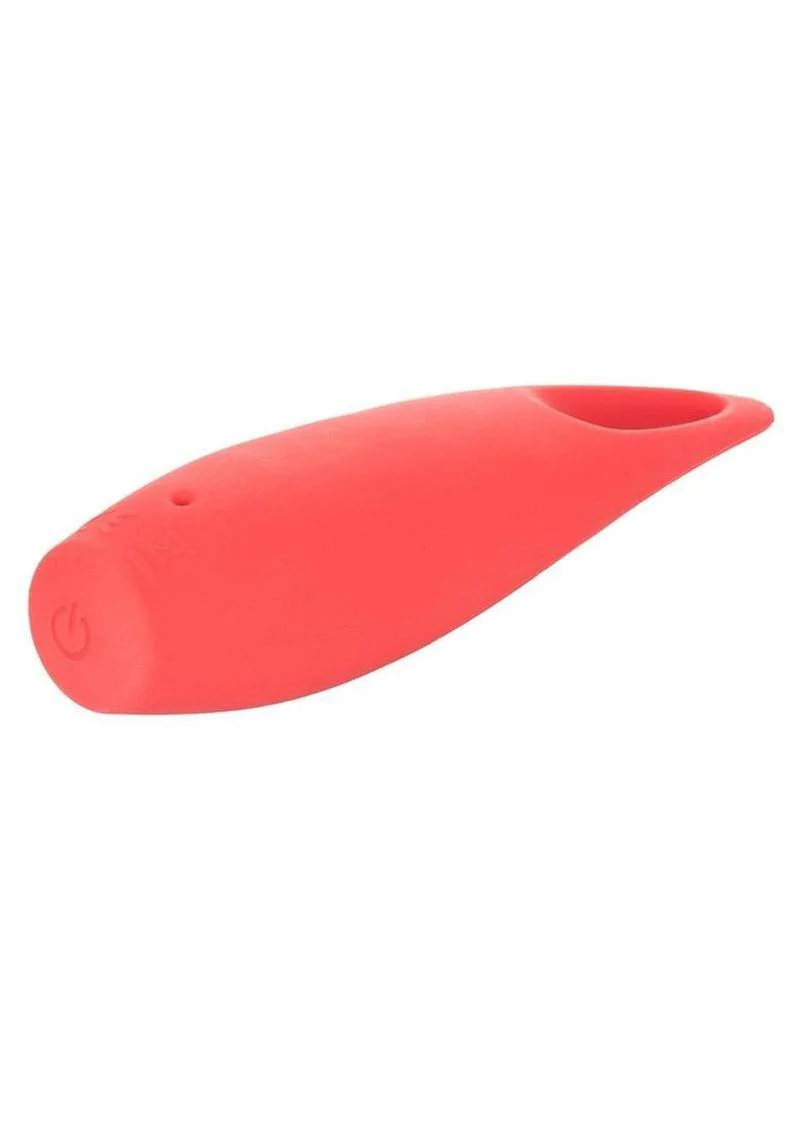 Red Hot Spark USB Rechargeable Silicone Massager Waterproof - Image 4