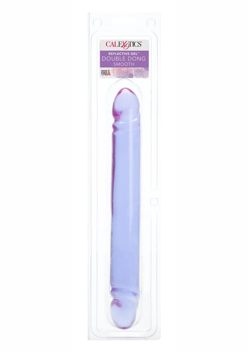 Reflective Gel Smooth Double Dildo - Image 2