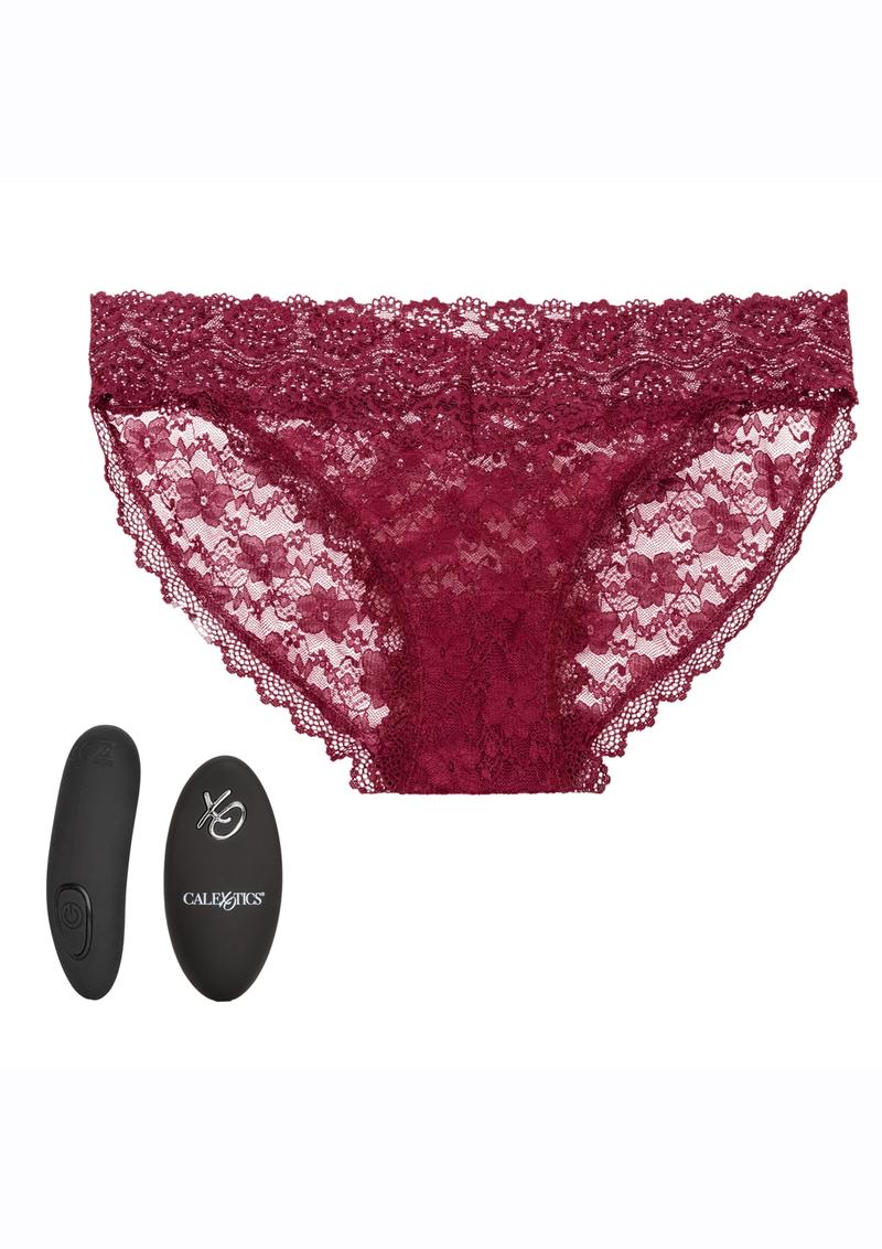 Remote Control Rechargeable Lace Panty Vibe - Image 2
