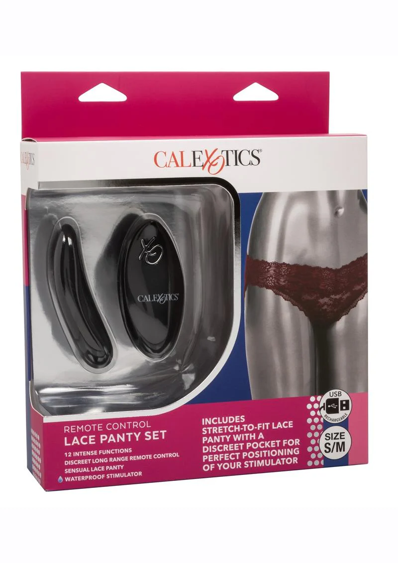 Remote Control Rechargeable Lace Panty Vibe - Image 6
