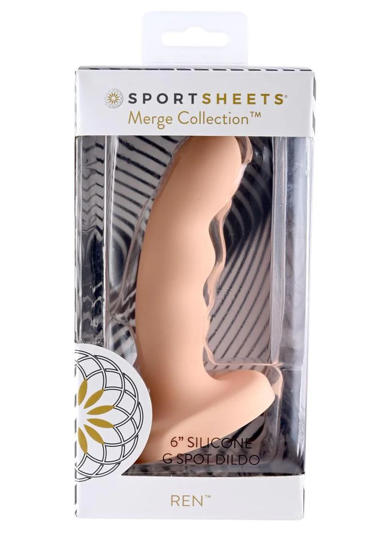 Ren Silicone Curved Dildo with Suction Cup - Image 2