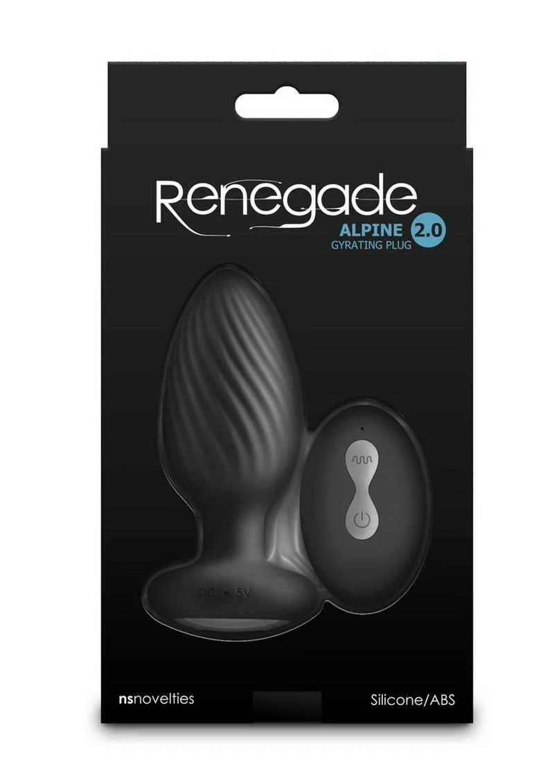 Renegade Alpine 2.0 Rechargeable Silicone Remote Anal Plug - Image 4