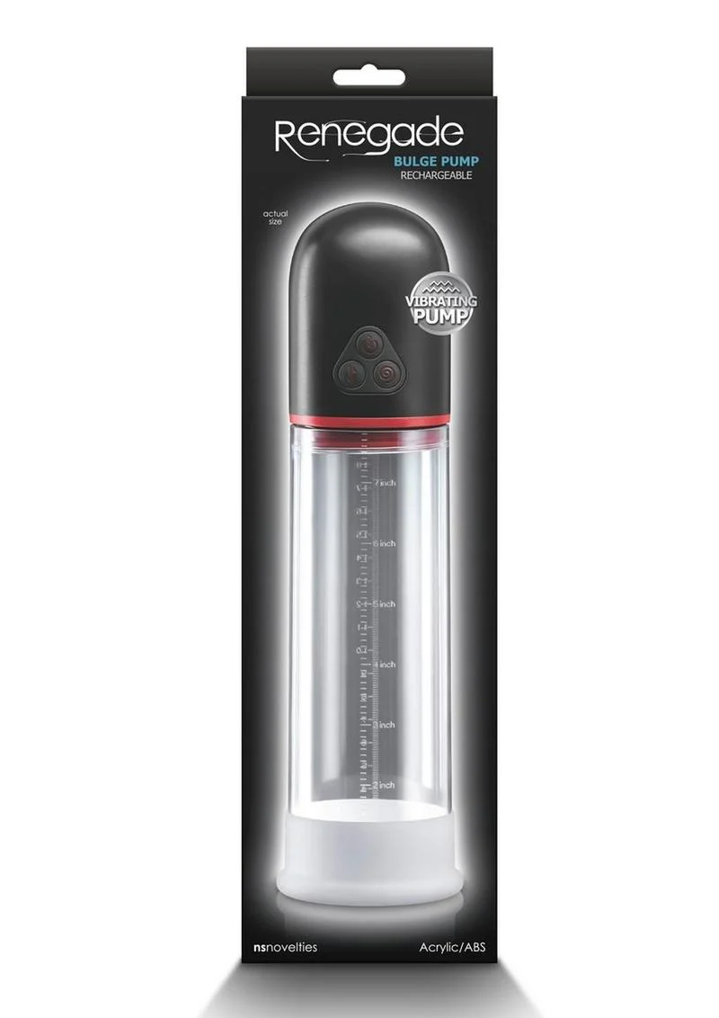 Renegade Bulge Rechargeable Penis Pump - Image 2
