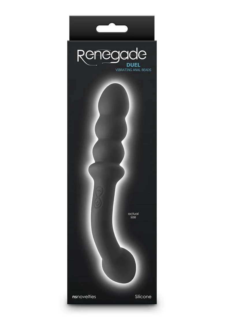 Renegade Duel Rechargeable Silicone Dual End Vibrator - Image 2