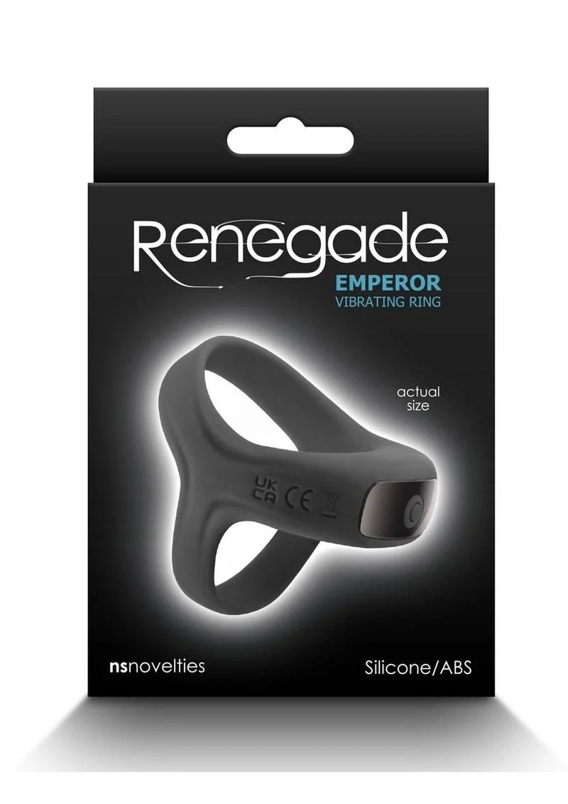 Renegade Emperor Rechargeable Silicone Vibrating Cock Ring - Image 3