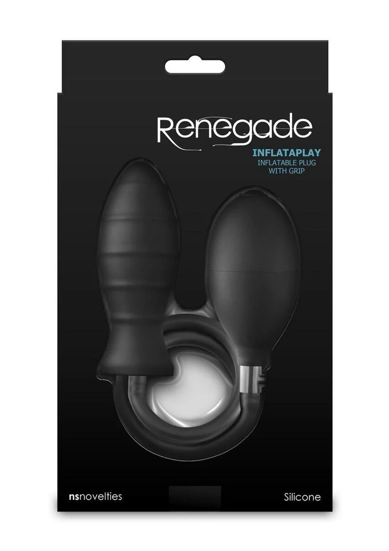Renegade Inflataplay Silicone Inflatable Anal Plug - Image 4