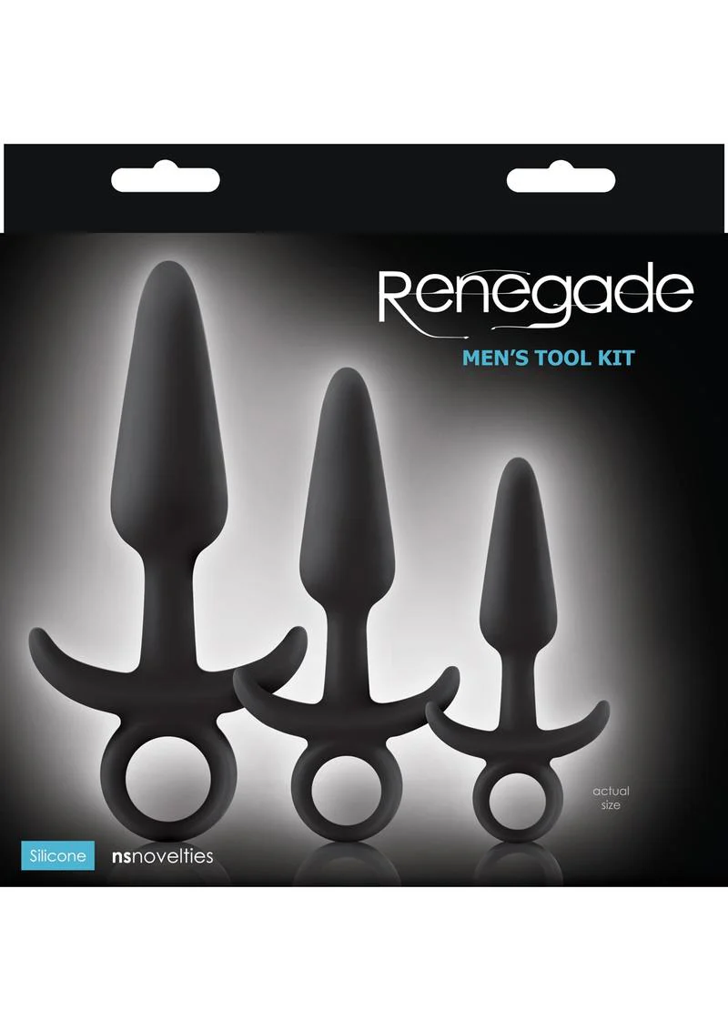 Renegade Men's Tool Kit Silicone Anal Plugs - Image 2