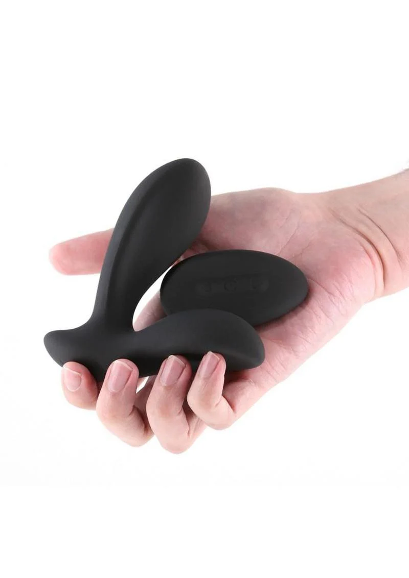 Renegade Rain Rechargeable Silicone Prostate and Taint Massager with Remote Control - Image 3