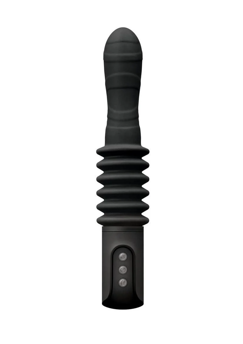 Renegade Rechargeable Deep Stroker Silicone Thrusting Vibrating Wand Massager - Image 4