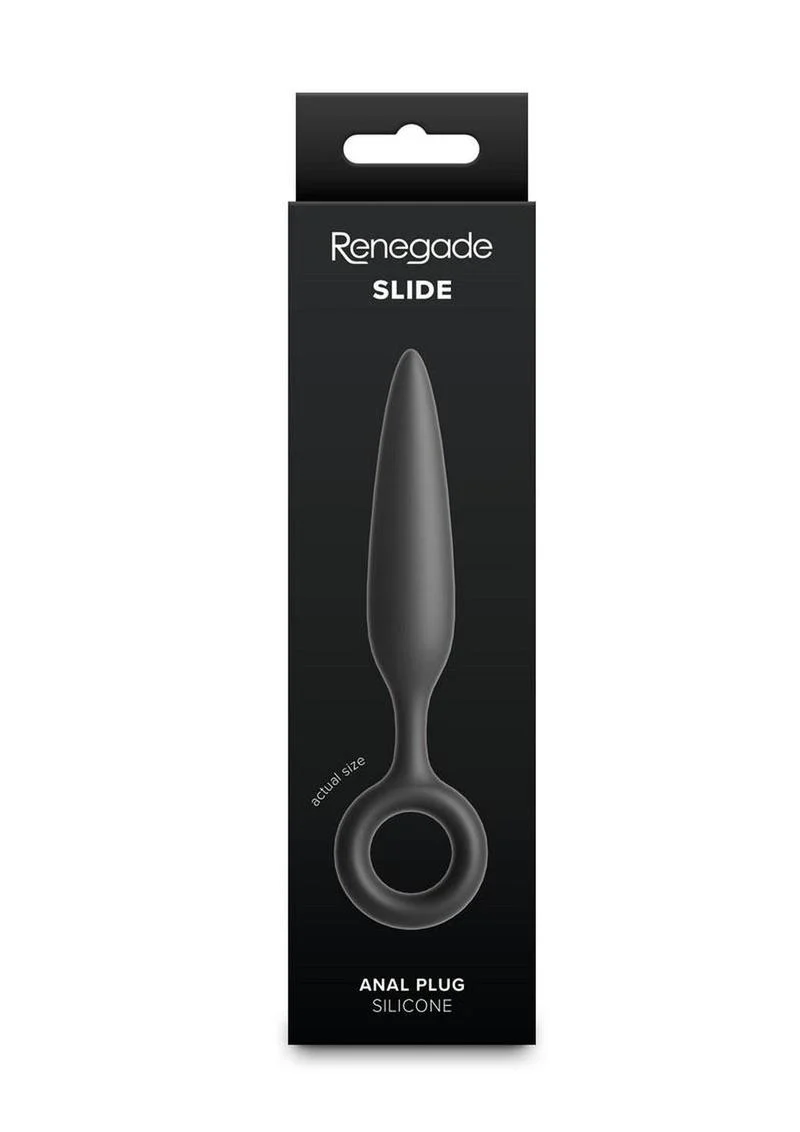 Renegade Slide Silicone Tapered Anal Plug - Image 2