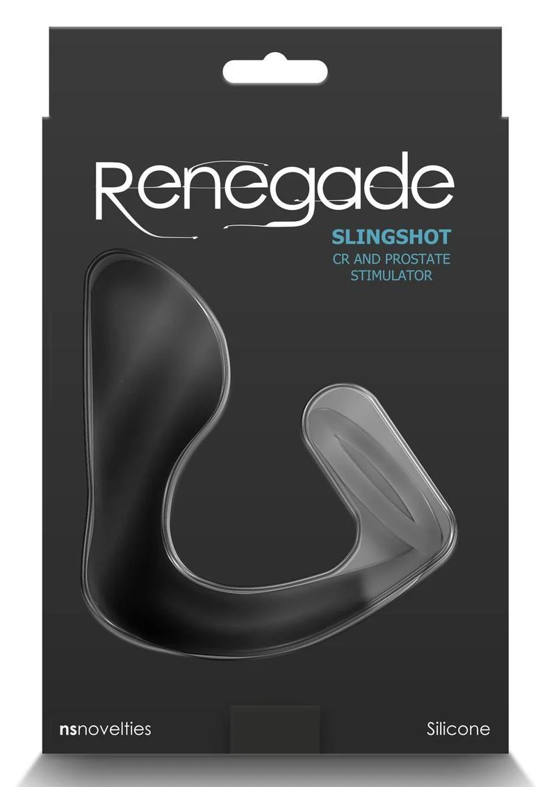Renegade Slingshot Silicone Cock Ring and Prostate Plug - Image 3