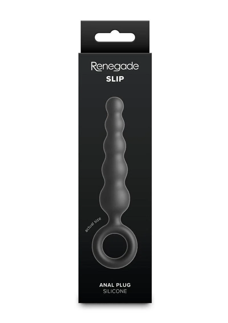 Renegade Slip Tapered Slim Silicone Anal Plug - Image 2