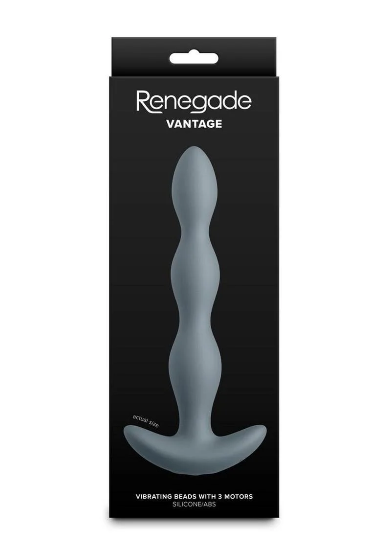 Renegade Vantage Rechargeable Silicone Vibrating Beads - Image 2
