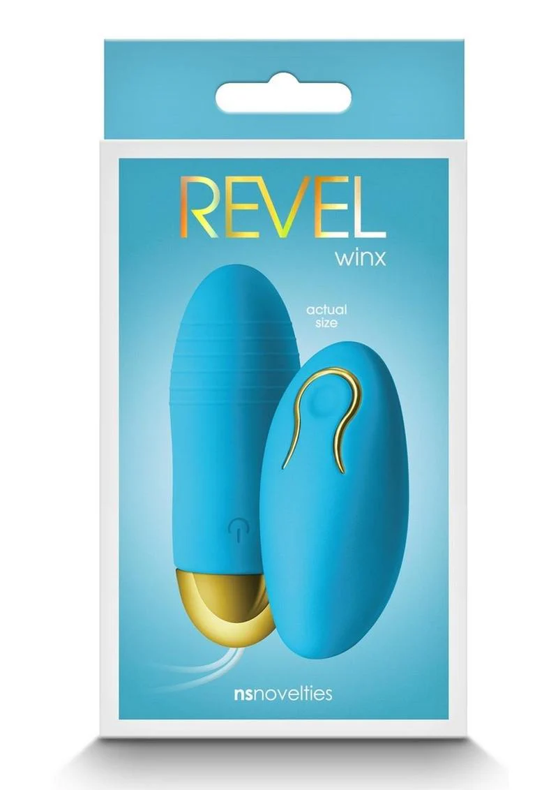 Revel Winx Rechargeable Silicone Bullet with Remote Control - Image 3