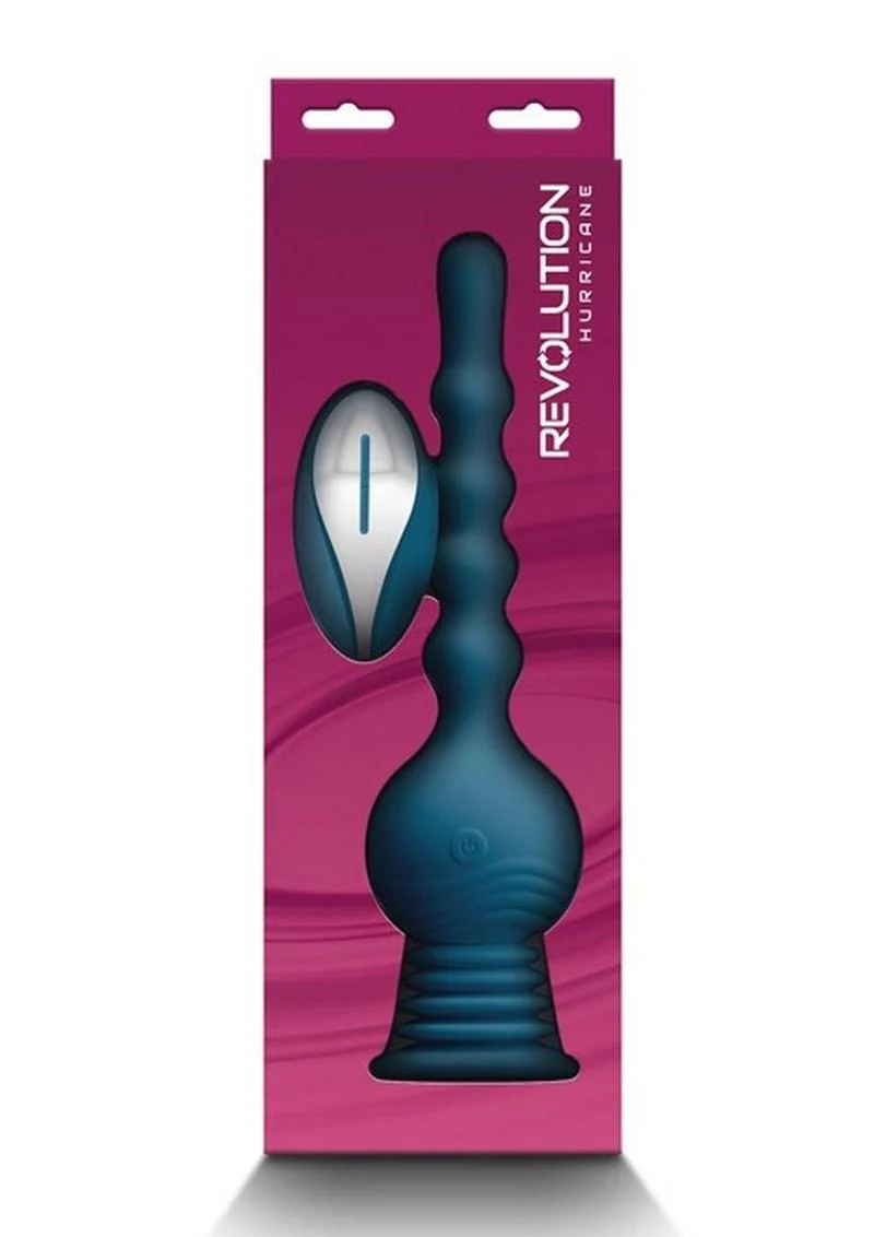 Revolution Hurricane Rechargeable Silicone Vibrator with Remote Control - Image 4