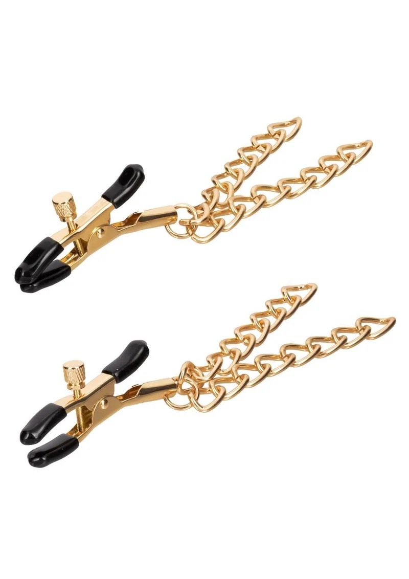 Ride 'Em Premium Denim Collection Nipple Clamps - Image 3