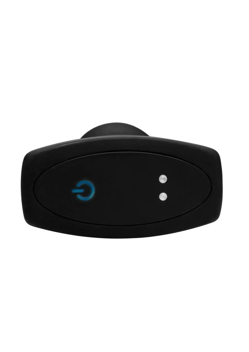 Rimmers Slim M Rechargeable Silicone Curved Rimming Plug with Remote Control - Image 3