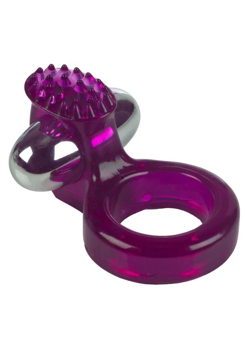 Ring Of Passion Vibrating Cock Ring with Clitoral Stimulation - Image 3