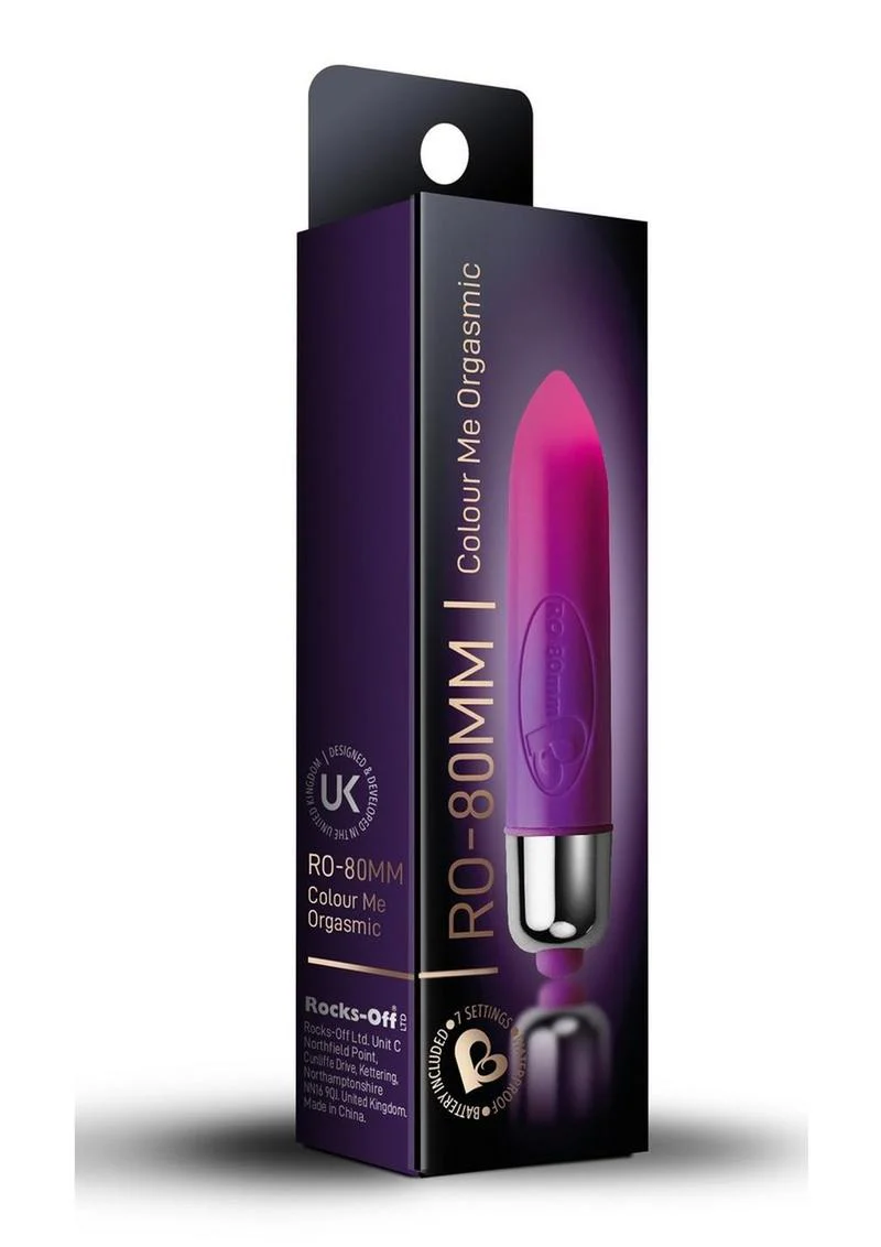 RO 80mm Color Me Orgasmic Bullet Vibrator - Image 2