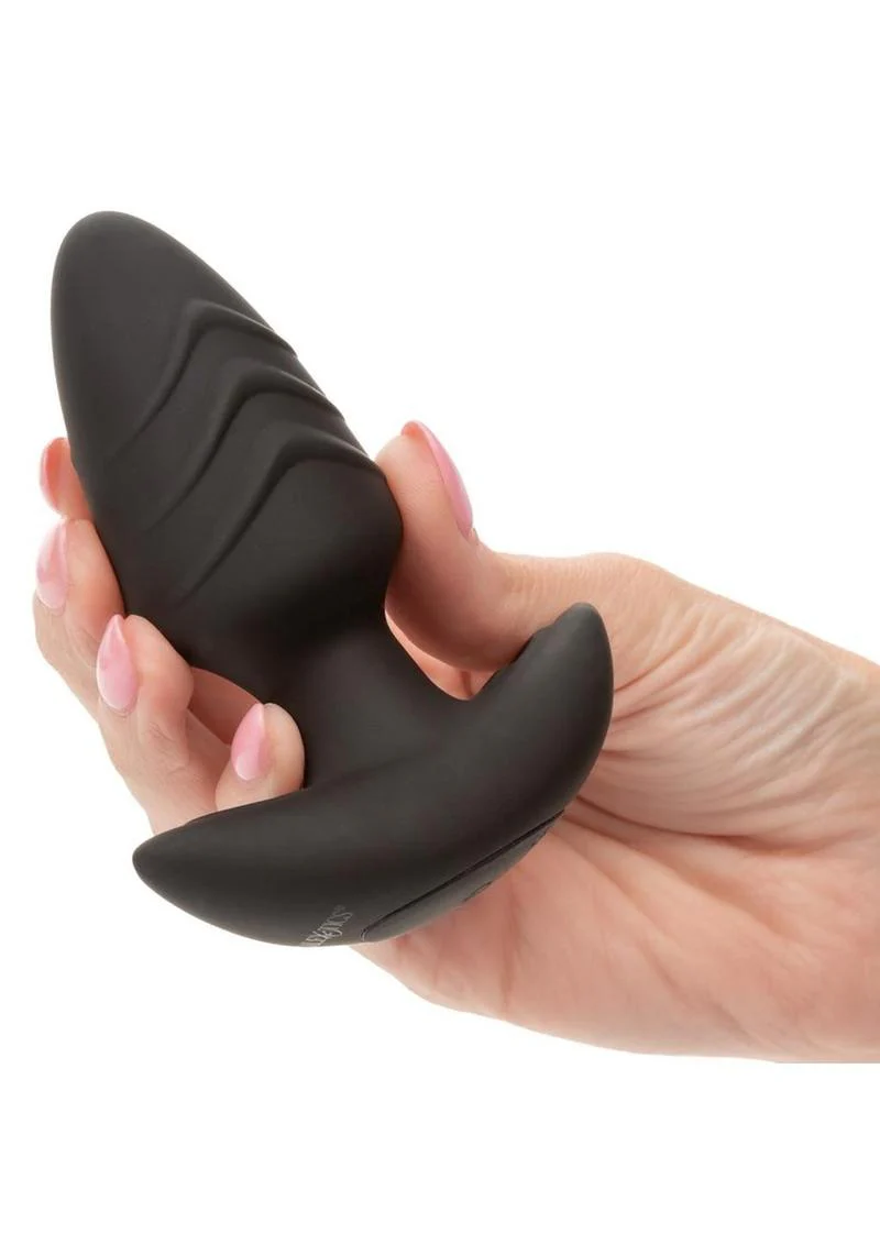 Rock Bottom Vibrating Rotating Probe Rechargeable Silicone Anal Vibrator - Image 4