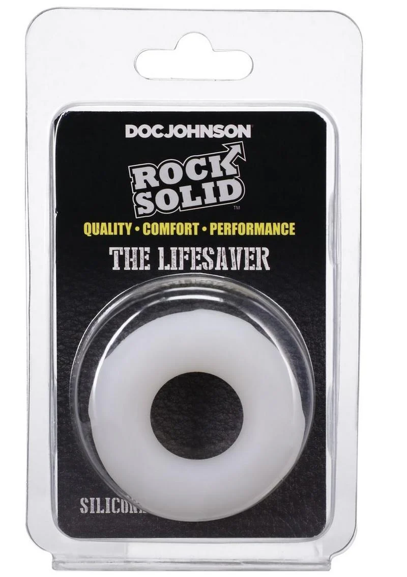 Rock Solid Lifesaver Silicone Cock Ring - Image 6