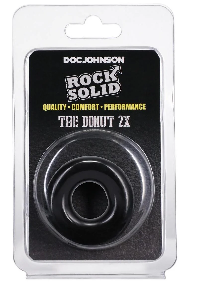 Rock Solid The 2x Donut Cock Ring - Image 3