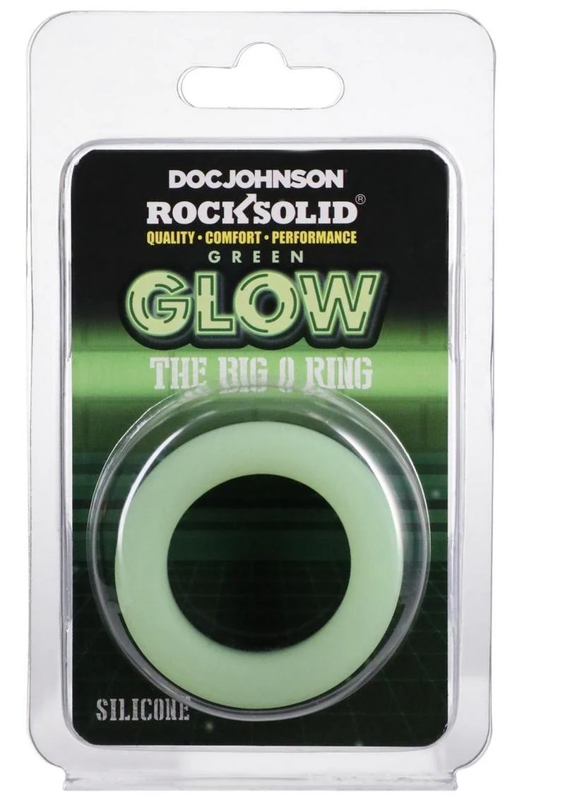 Rock Solid The Big O Glow In The Dark Silicone Cock Ring - Image 14