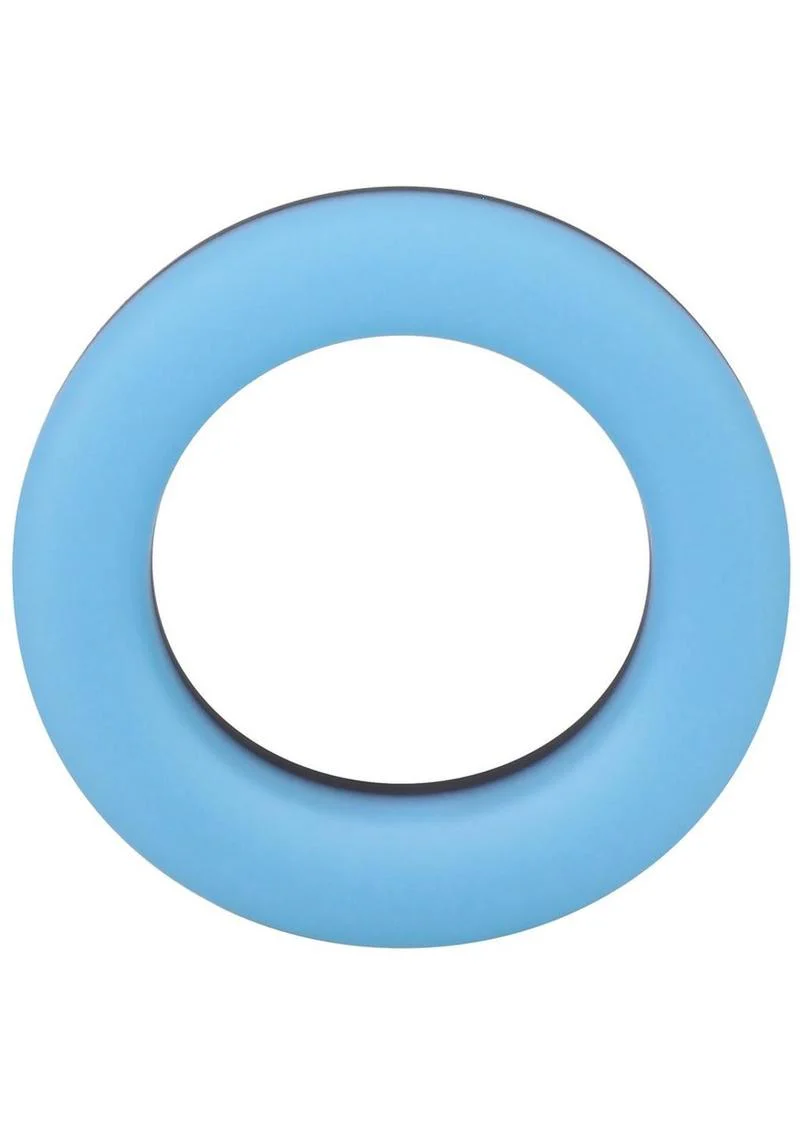 Rock Solid The Big O Glow In The Dark Silicone Cock Ring - Image 2
