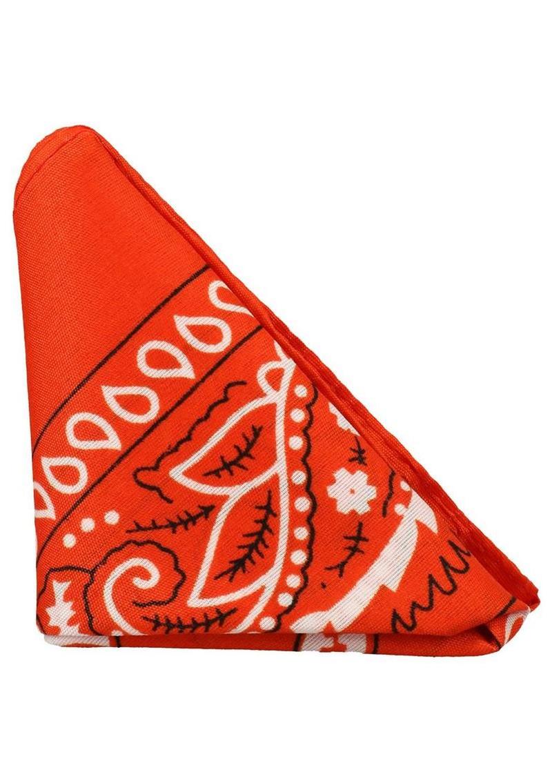 Rock Solid The Code Silicone Cock Ring with Bandana - Image 28