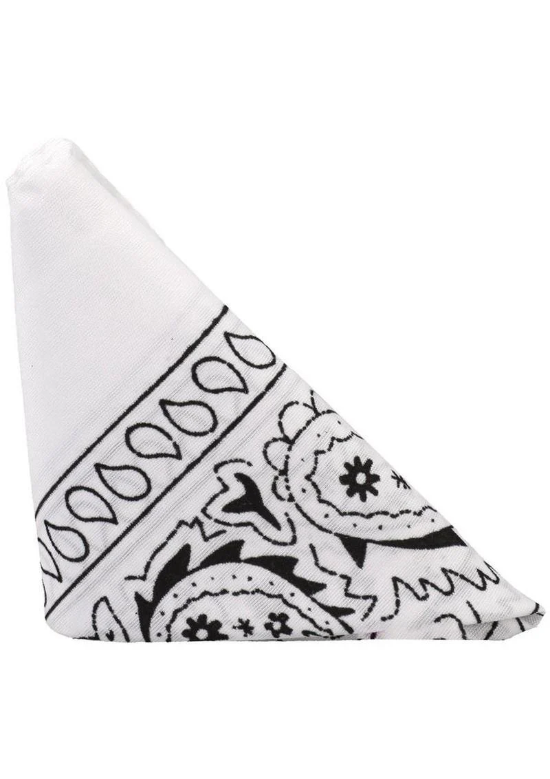 Rock Solid The Code Silicone Cock Ring with Bandana - Image 37