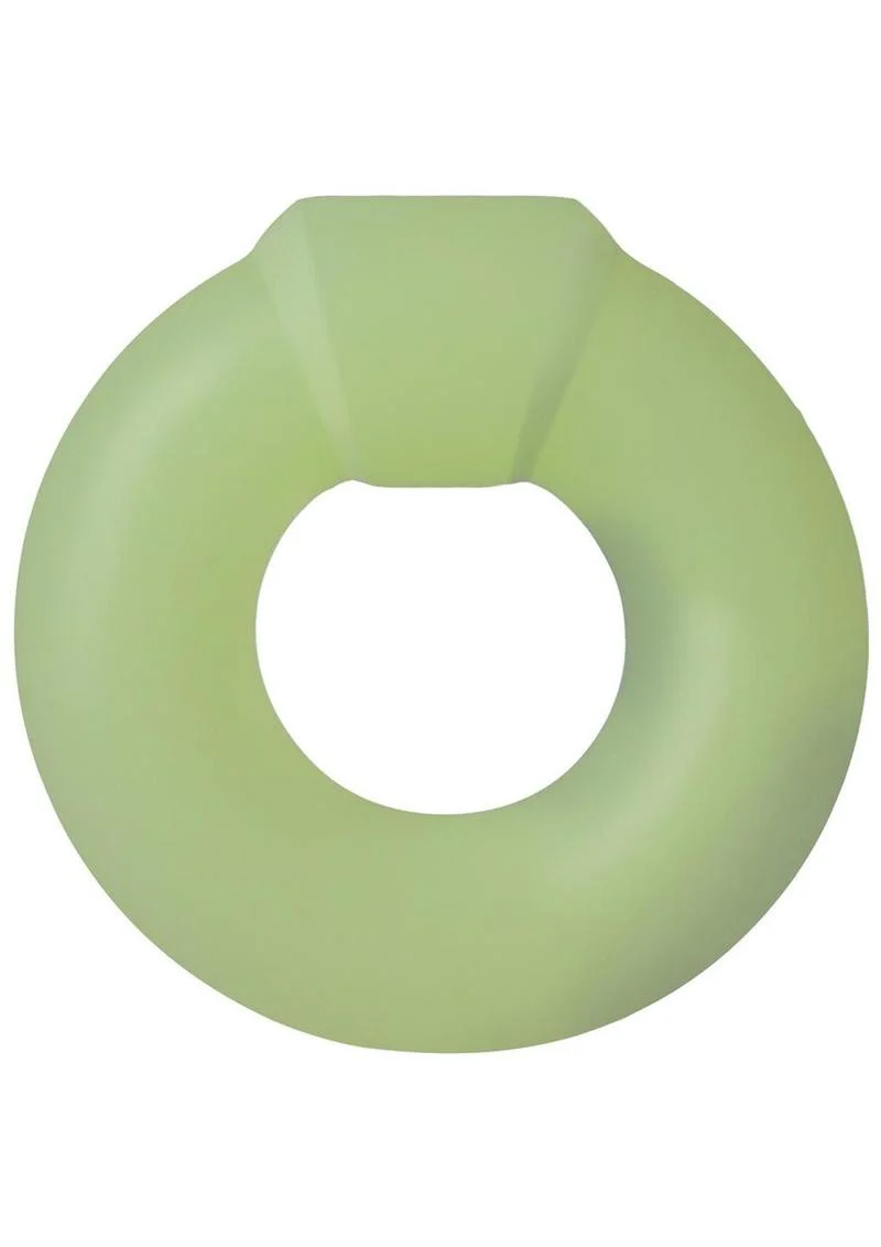 Rock Solid The Mega Ring Glow In The Dark Silicone Cock Ring - Image 2