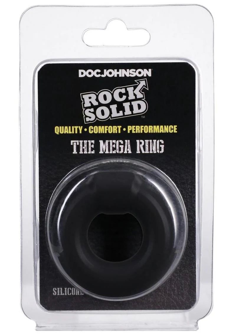 Rock Solid The Mega Ring Silicone Cock Ring - Image 3