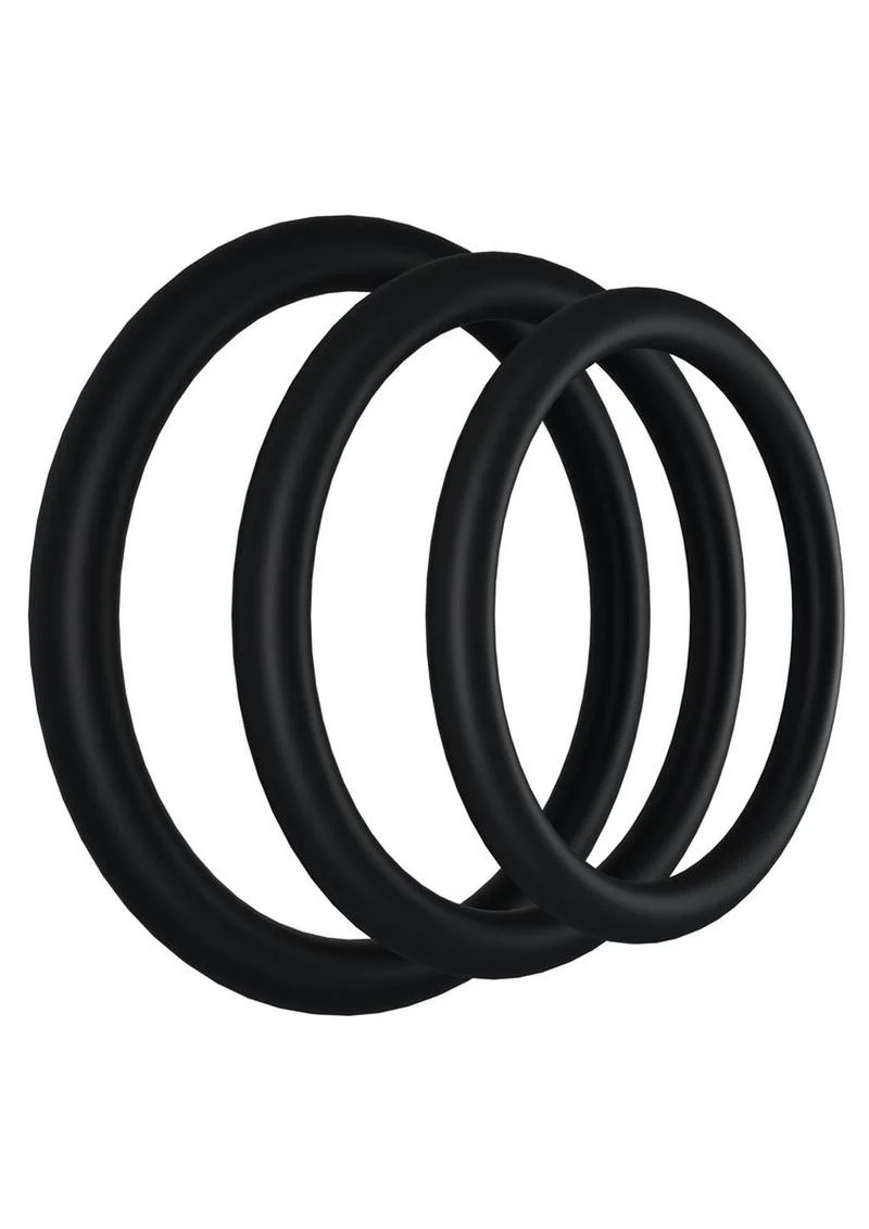 Rock Solid Tri-Pack Rubber Gasket Cock Ring - Image 3