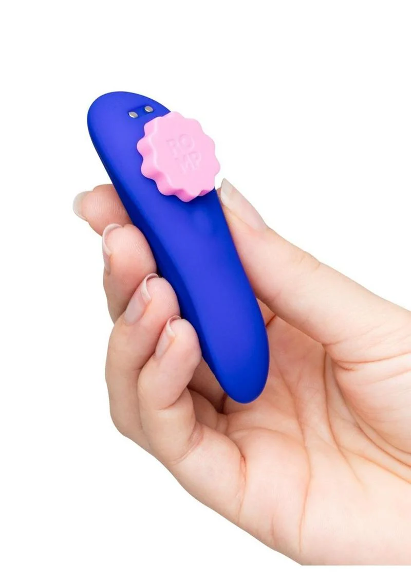 Romp Party Rechargeable Silicone Clitoral Vibrator with Remote - Image 4