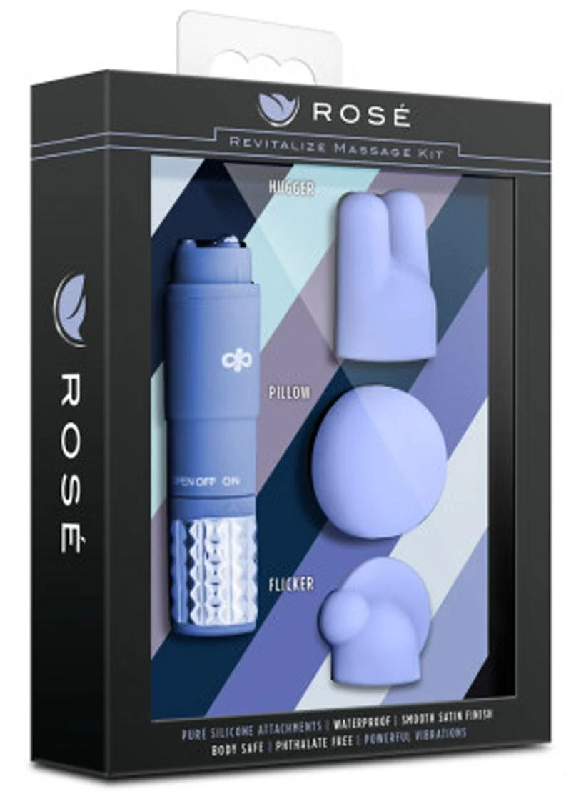 Rose Revitalize Massage Kit with Silicone Attachments - Image 7