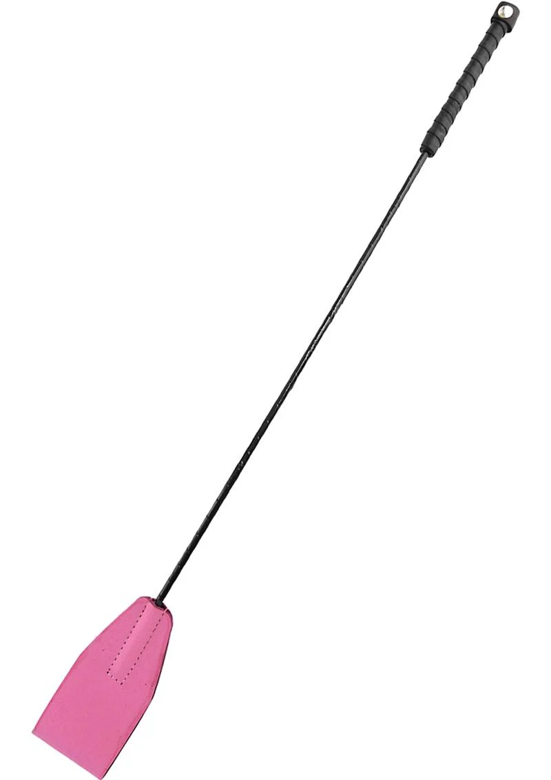 Rouge Fifty Times Hotter Leather Riding Crop - Image 3