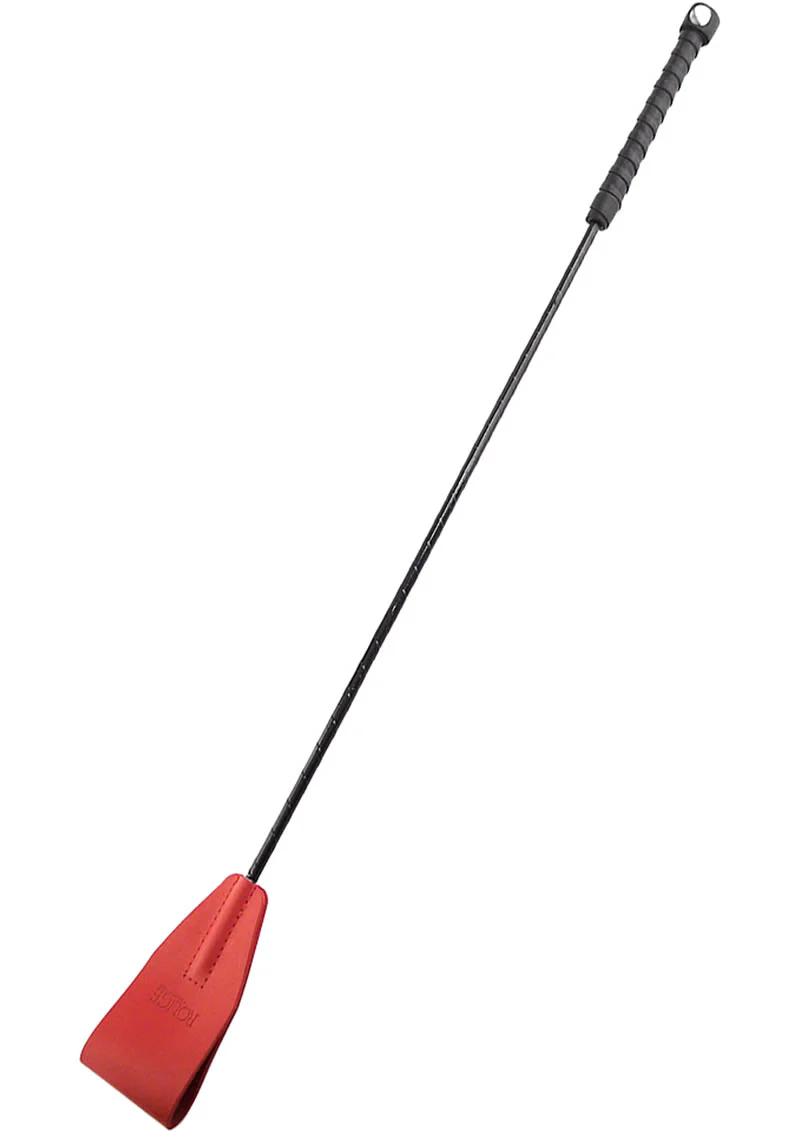 Rouge Fifty Times Hotter Leather Riding Crop - Image 5
