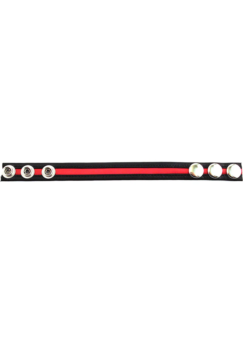 Rouge Leather Adjustable Cock Strap - Image 3