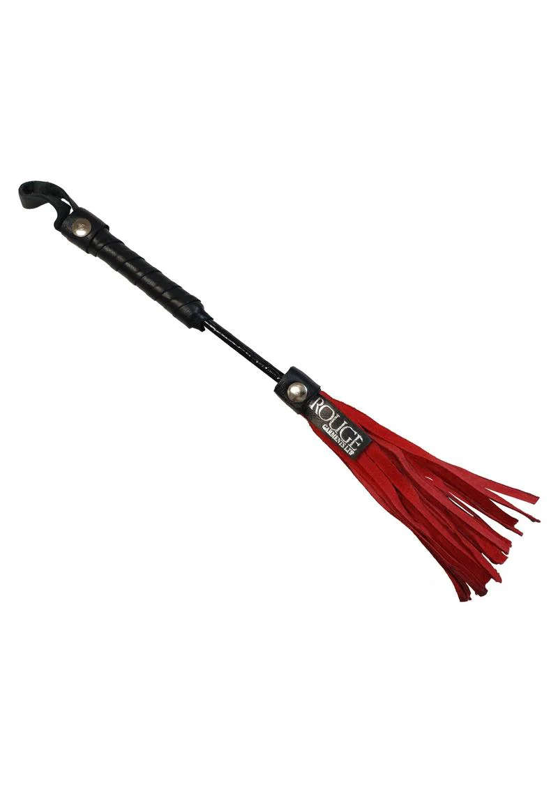 Rouge Leather Mini Flogger - Image 2