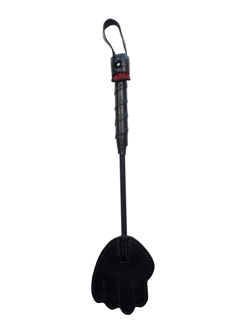 Rouge Mini Leather Hand Riding Crop