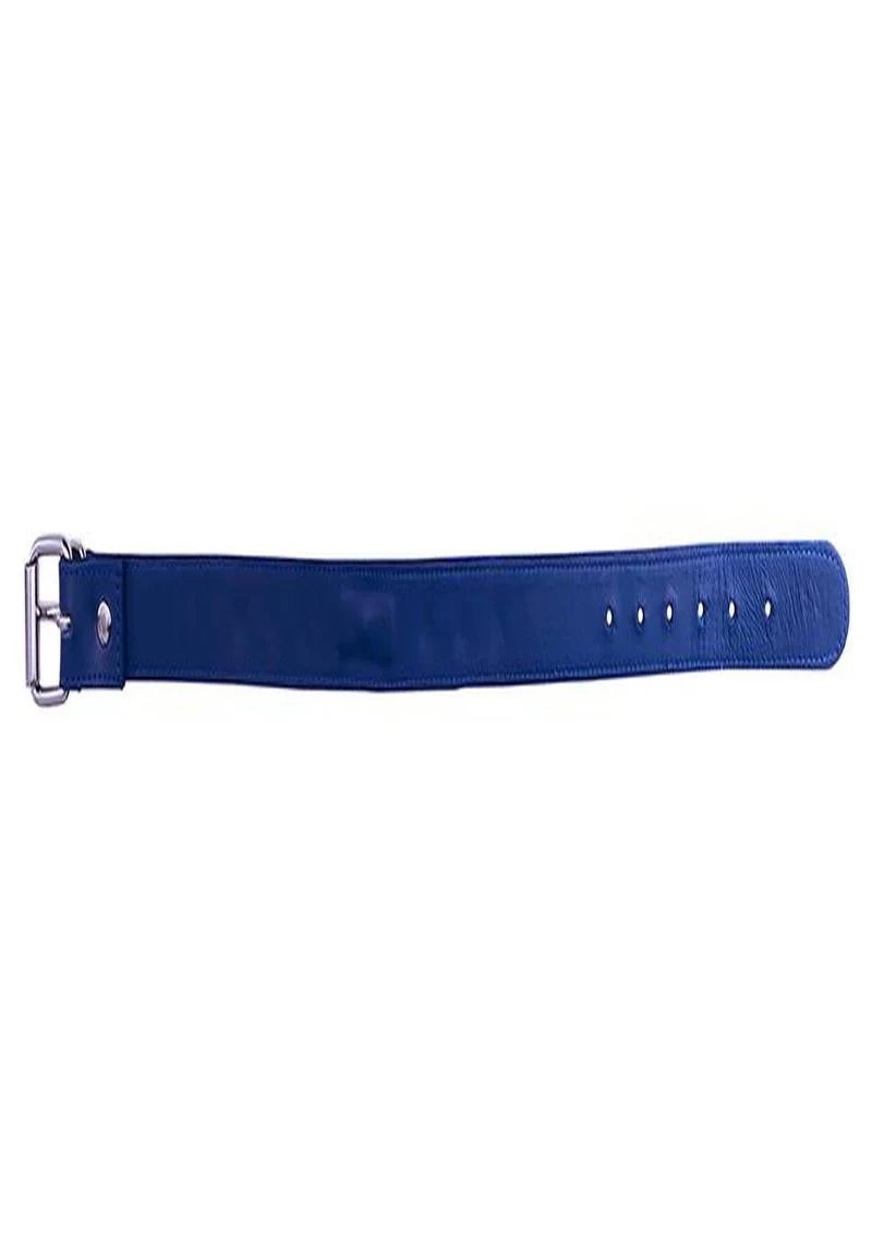 Rouge O Ring Studded Adjustable Leather Collar - Image 9