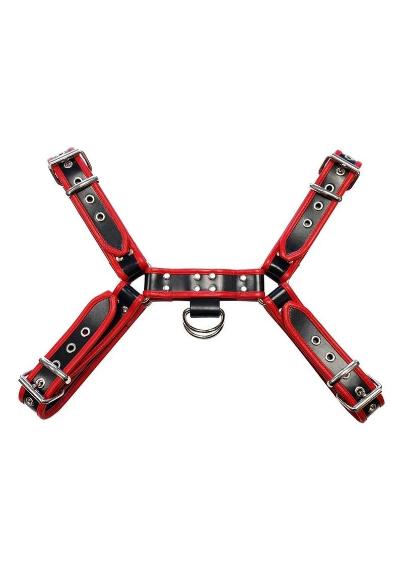 Rouge Over The Head Adjustable Leather Front Harness - Image 2