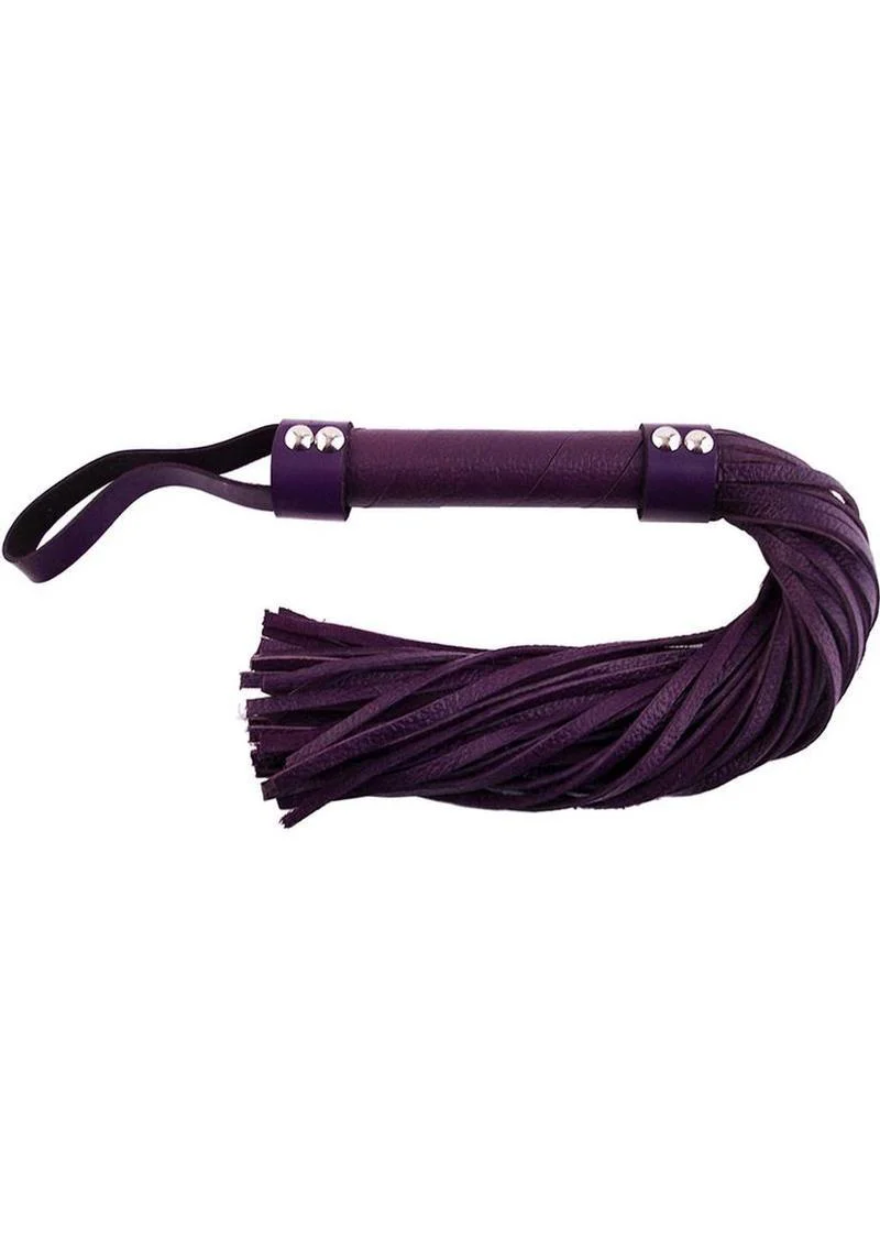 Rouge Short Leather Flogger - Image 4