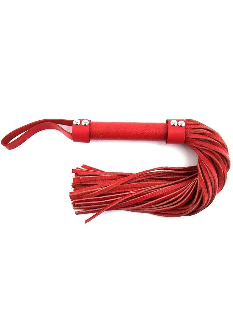 Rouge Short Leather Flogger - Image 5