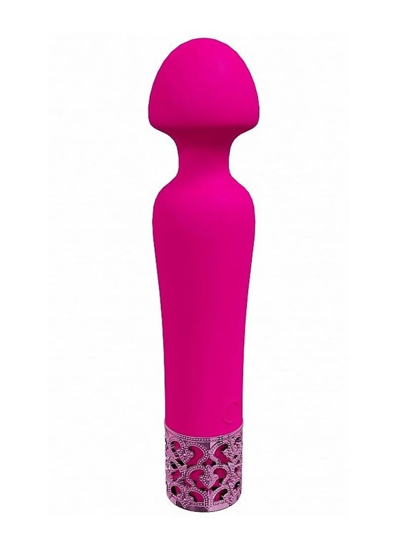 Royal Gems Scepter Silicone Rechargeable Vibrator - Image 2