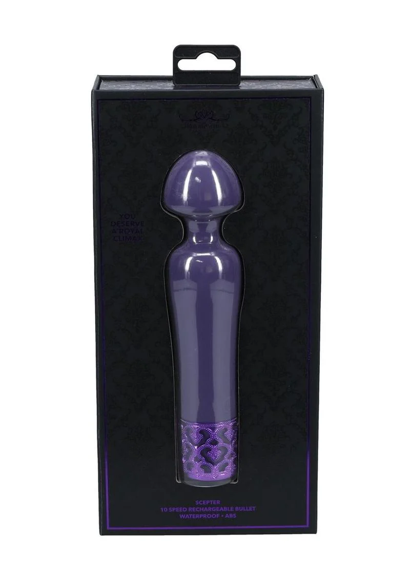 Royal Gems Scepter Silicone Rechargeable Vibrator - Image 4