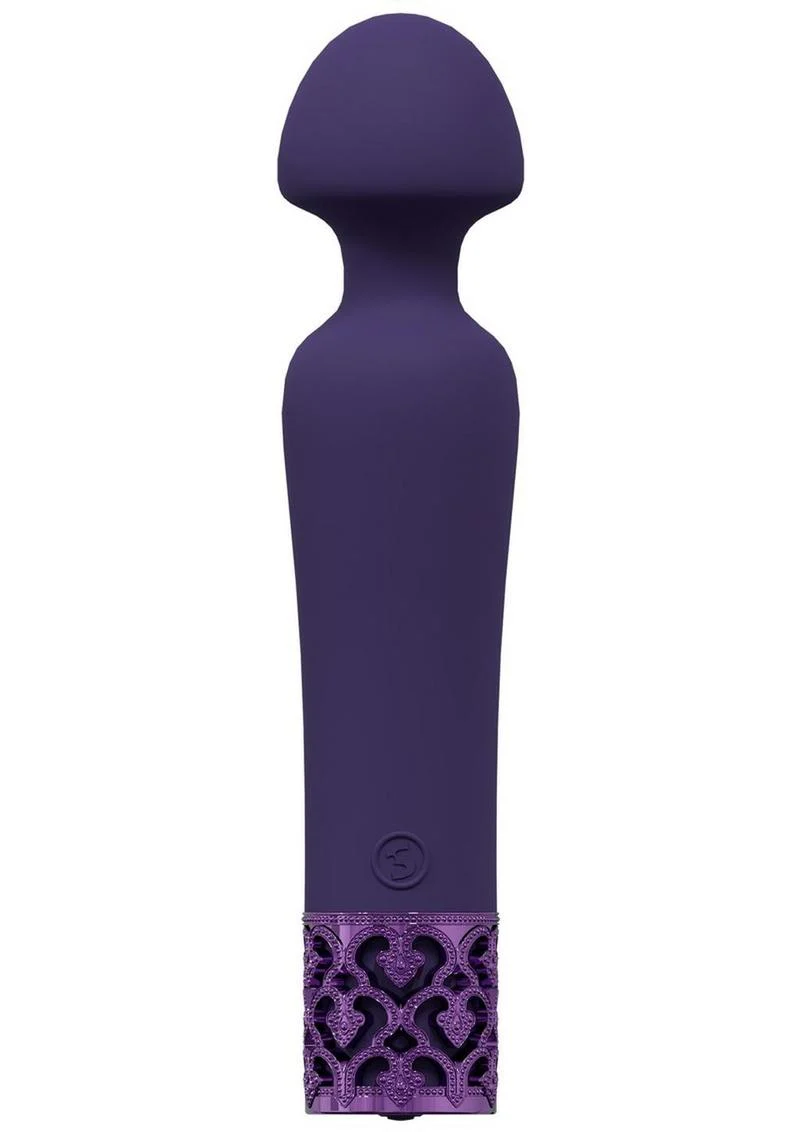 Royal Gems Scepter Silicone Rechargeable Vibrator - Image 5