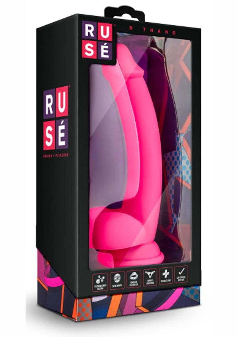 Ruse D Thang Silicone Dildo with Balls - Image 2